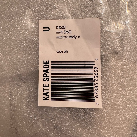 Kate Spade Crossbody Purse with Matching Card Holder - Picture 8 of 9